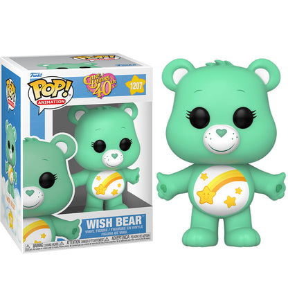 Imagen de Pack 6 Figuras Pop Care Bears 40Th Anniversary Wish Bear 5 + 1 Chase parte de nuestra colección en Espadas y más, sitio oficial.
