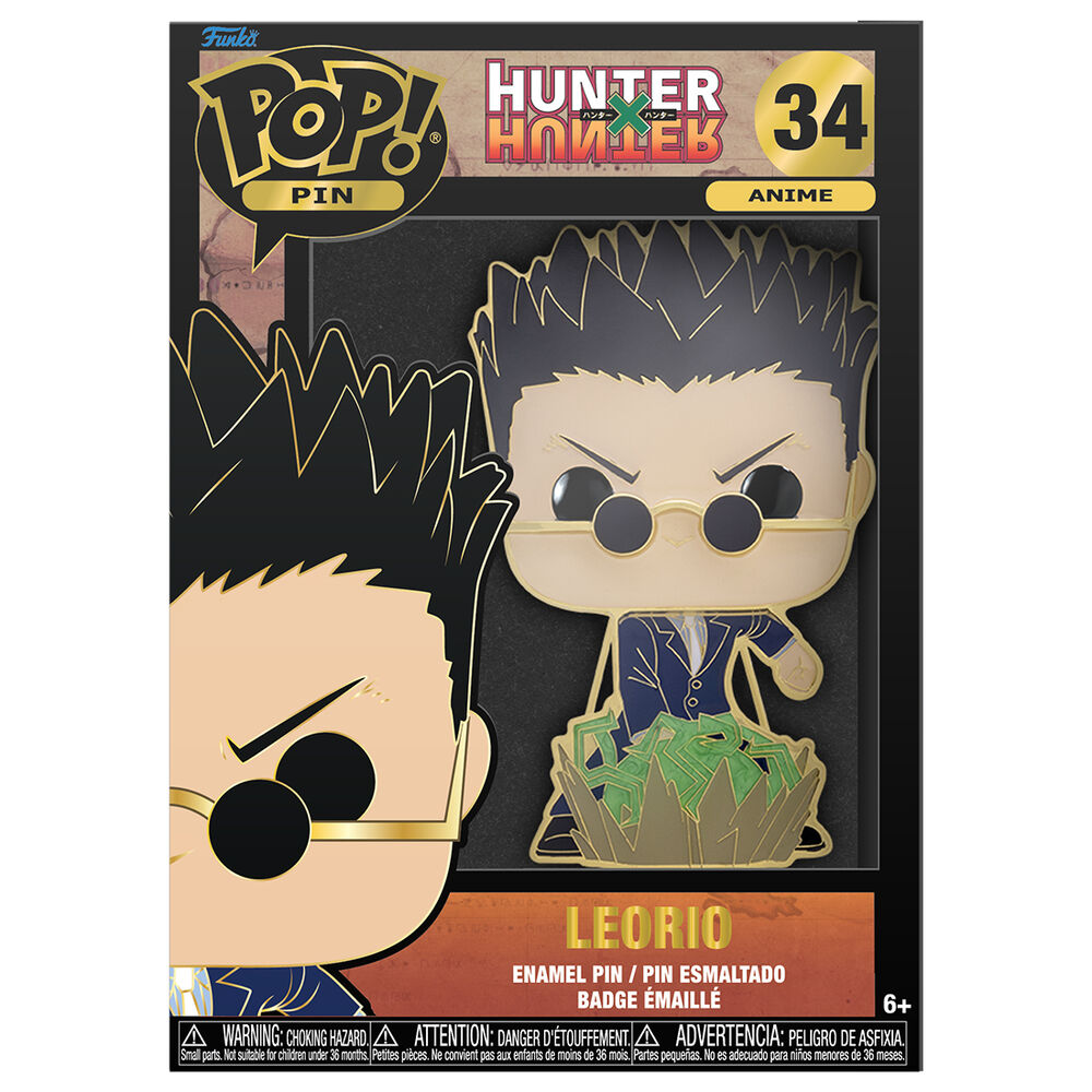 Imagen 2 de Pop Pin Hunter X Hunter Leorio 10Cm