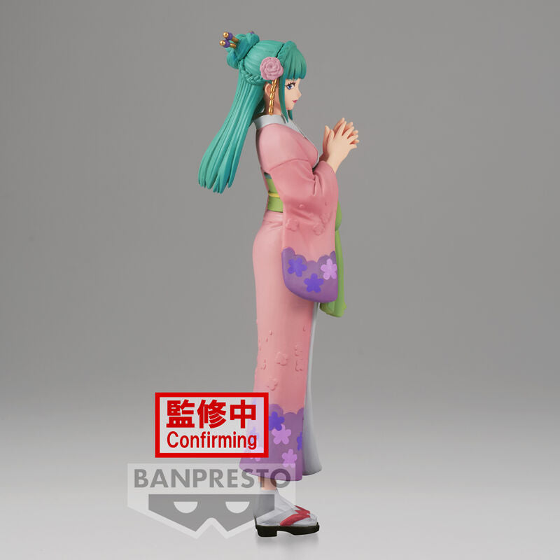 Imagen de Figura Kozuki Hiyori The Grandline Lady Dxf One Piece 16Cm parte de nuestra colección en Espadas y más, sitio oficial.