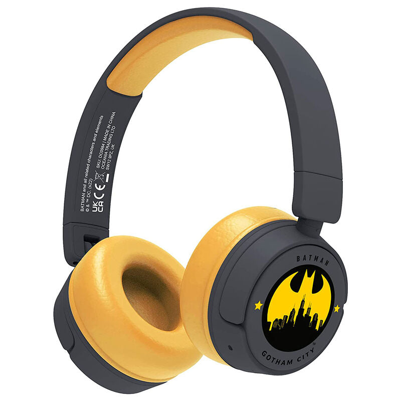 Imagen 1 de Auriculares Inalambricos Infantiles Gotham City Batman Dc Comics