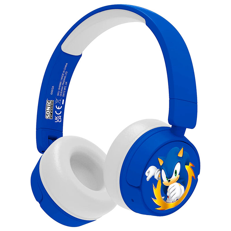 Imagen 1 de Auriculares Inalambricos Infantiles Sonic The Hedgehog