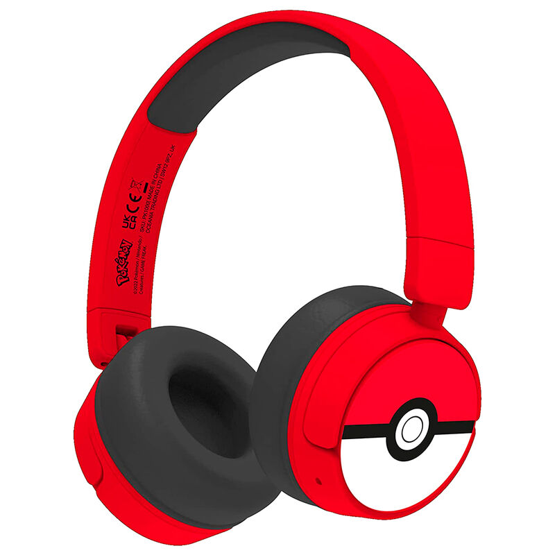 Imagen 1 de Auriculares Inalambricos Infantiles Pokeball Pokemon