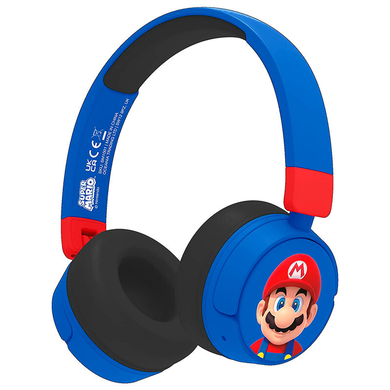 Imagen 1 de Auriculares Inalambricos Infantiles Super Mario Bros