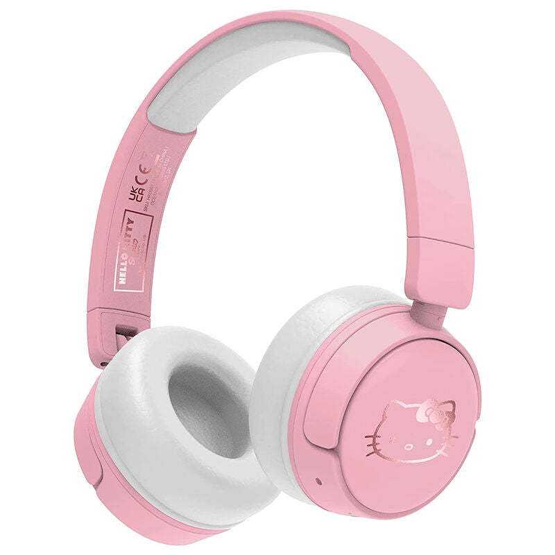 Imagen 1 - Auriculares Inalambricos Infantiles Rose Gold Hello Kitty