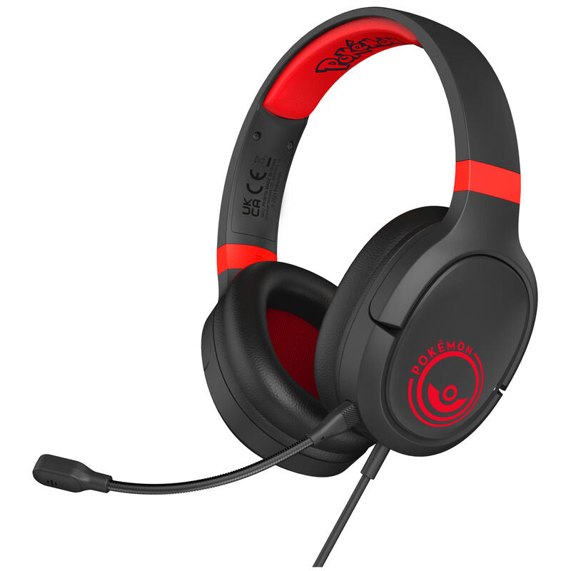 Imagen de Auriculares Gaming Pokeball Black And Red Pokemon parte de nuestra colección en Espadas y más, sitio oficial.