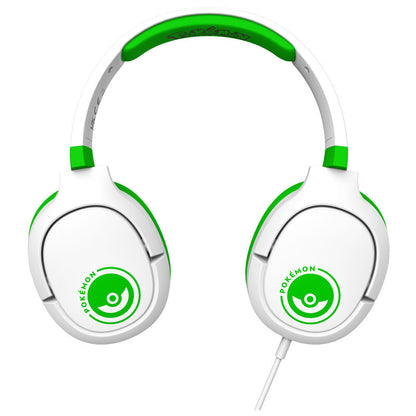 Imagen 3 de Auriculares Gaming Pokeball White And Green Pokemon