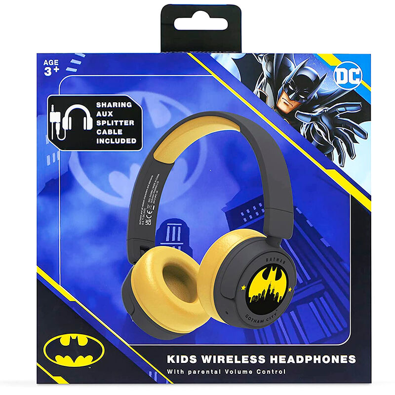 Imagen 5 de Auriculares Inalambricos Infantiles Gotham City Batman Dc Comics