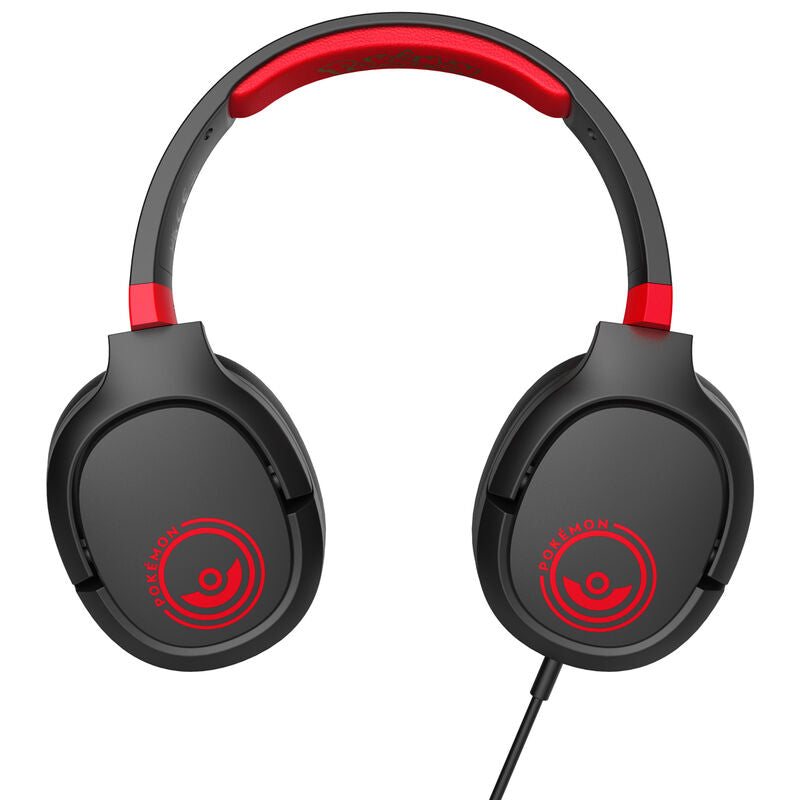 Imagen de Auriculares Gaming Pokeball Black And Red Pokemon parte de nuestra colección en Espadas y más, sitio oficial.