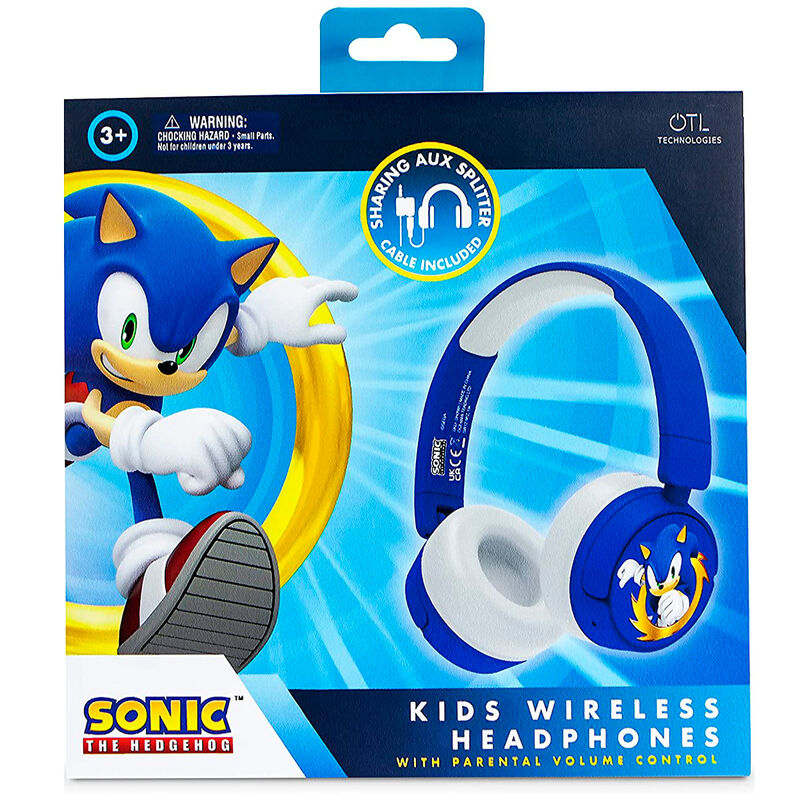 Imagen 6 de Auriculares Inalambricos Infantiles Sonic The Hedgehog