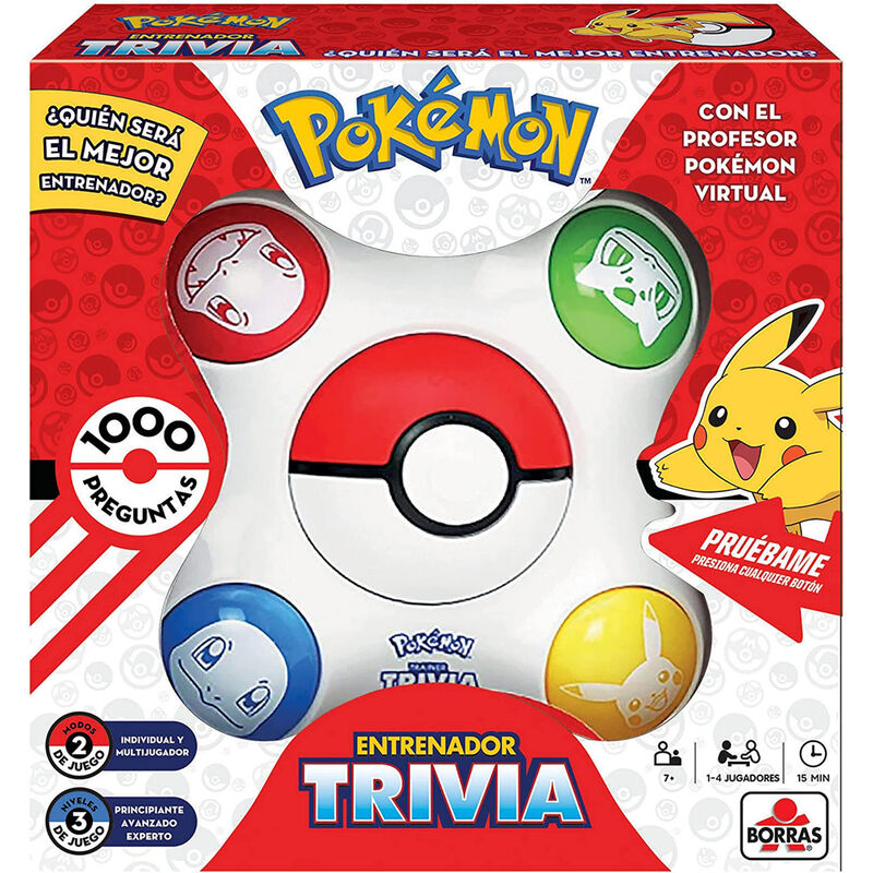 Imagen 1 de Juego Mesa Trivia Pokemon