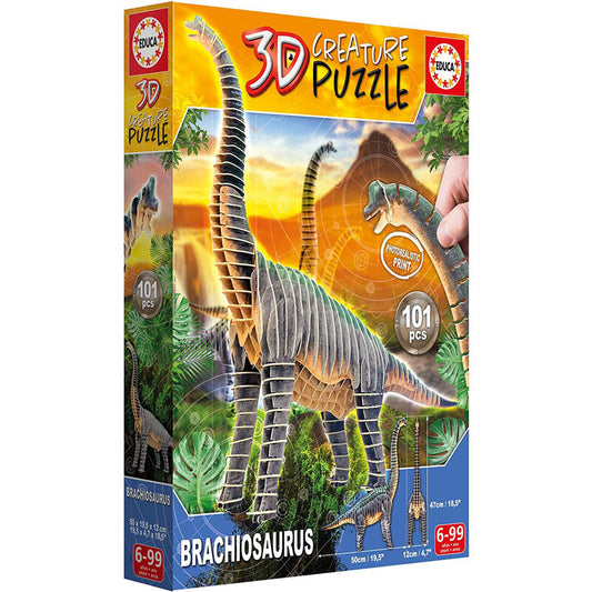 Imagen 1 de Puzzle 3D Brachiosaurus 101Pzs