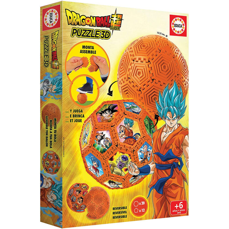 Imagen de Puzzle 3D Balon Dragon Ball Super 32Pzs parte de nuestra colección en Espadas y más, sitio oficial.