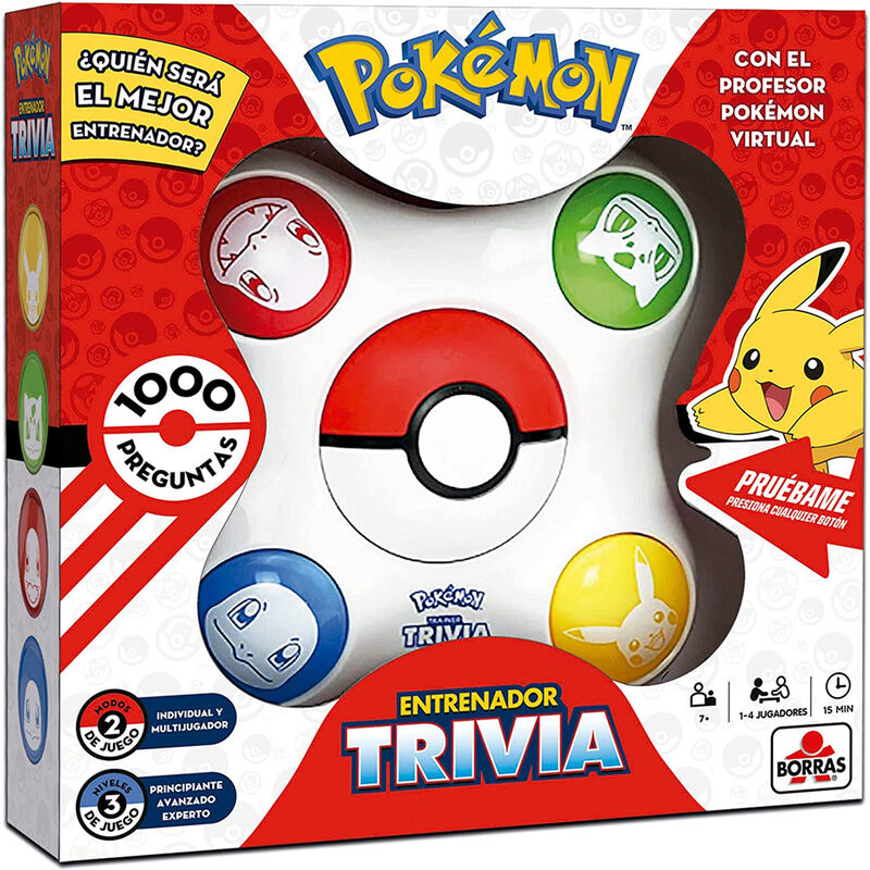 Imagen 2 de Juego Mesa Trivia Pokemon