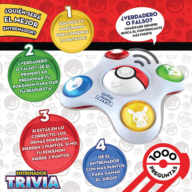 Imagen 3 de Juego Mesa Trivia Pokemon