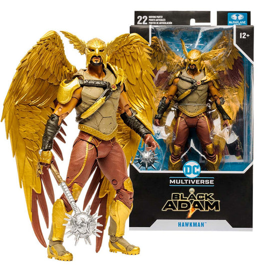 Imagen 1 de Figura Hawkman Black Adam Multiverse Dc Comics 17Cm