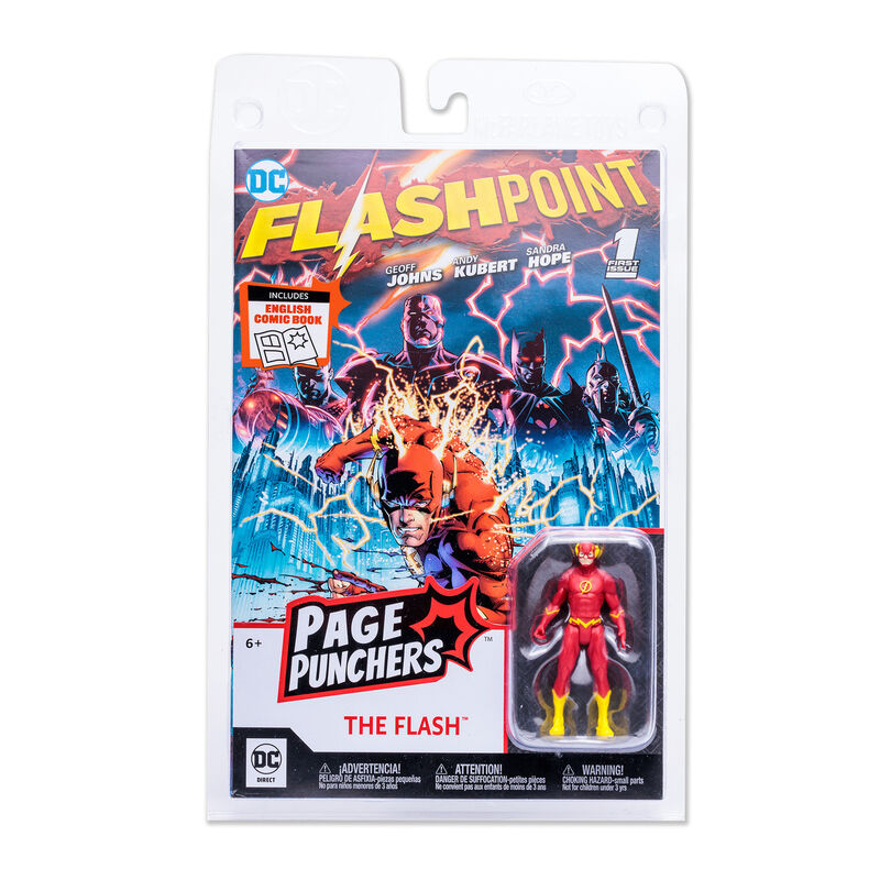 Imagen 1 de Figura The Flash + Comic Flashpoint Dc Comics 7Cm