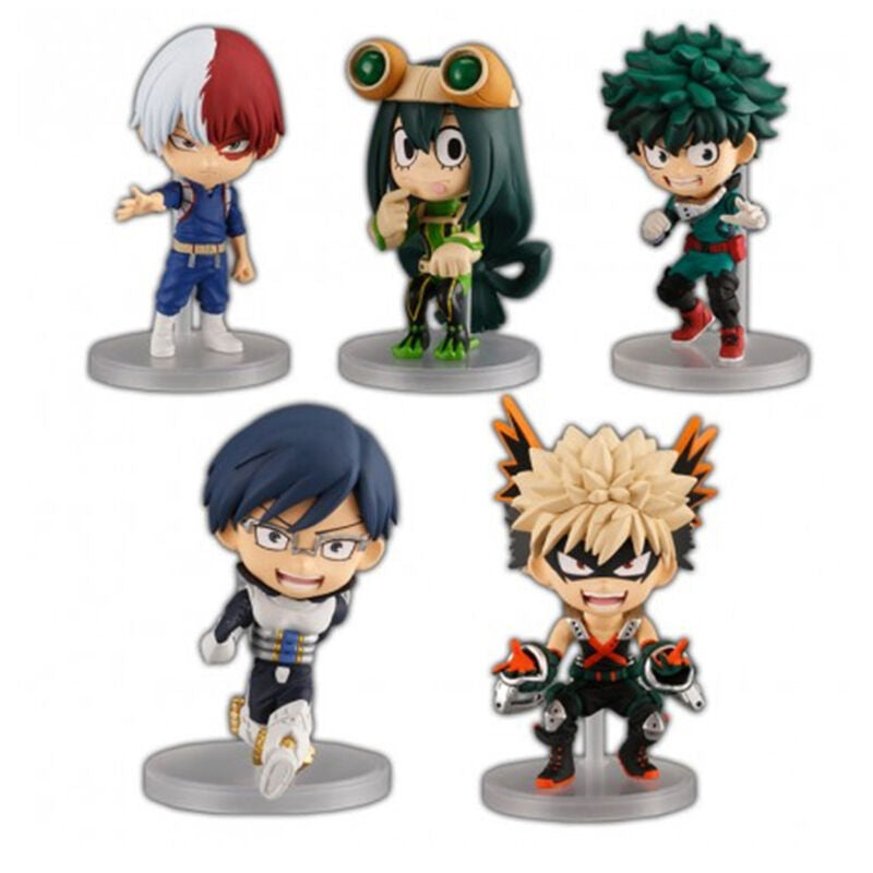 Imagen 1 de Expositor 12 Figuras Chibimaster My Hero Academia 10Cm