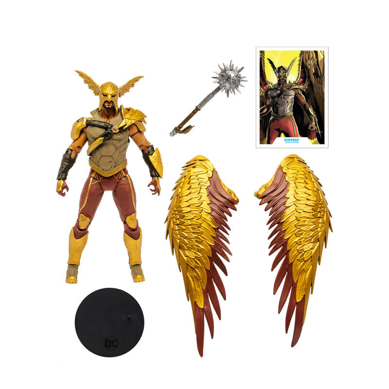 Imagen 2 de Figura Hawkman Black Adam Multiverse Dc Comics 17Cm