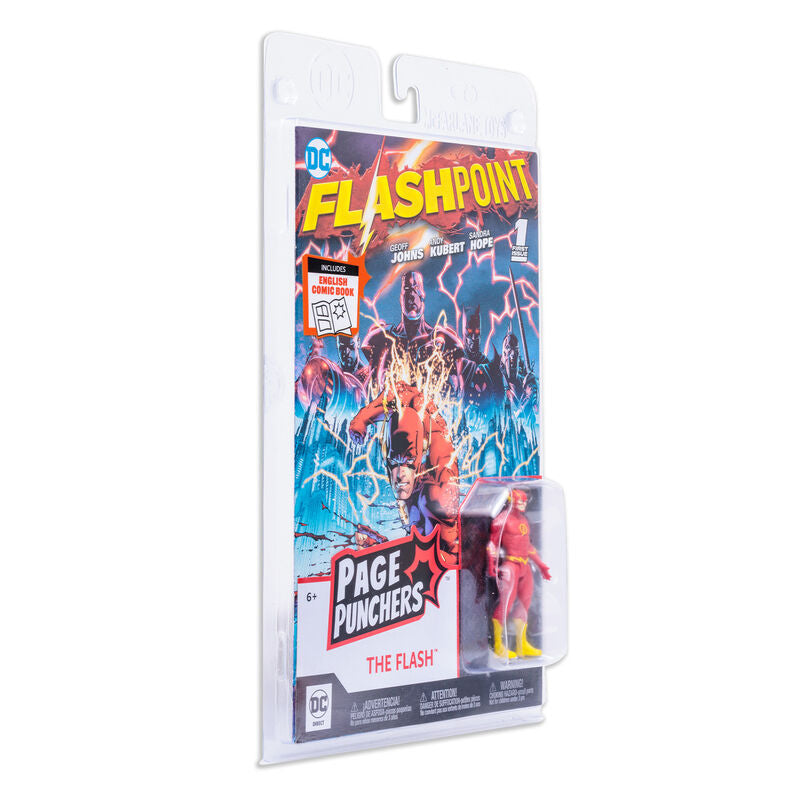 Imagen 2 de Figura The Flash + Comic Flashpoint Dc Comics 7Cm