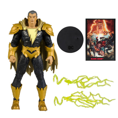 Imagen 2 de Figura Black Adam + Comic Black Adam Dc Comics 17Cm