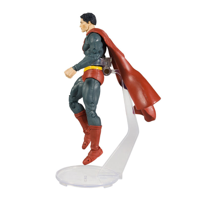 Imagen 5 de Figura Superman  + Comic Black Adam Dc Comics 17Cm