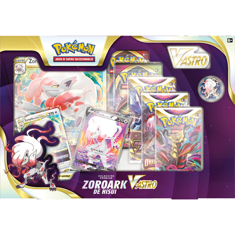 Imagen 1 - Blister Juego Cartas Coleccionables Zoroark Hisui V Pokemon