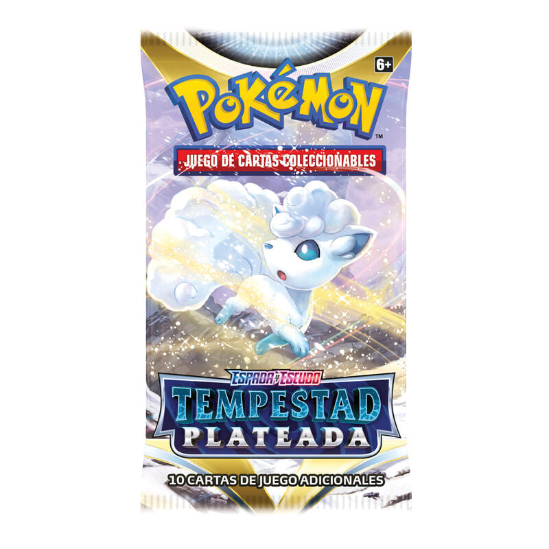 Imagen 4 de Expositor 36 Sobres Cartas Coleccionables Tempestad Plateada Espada Y Escudo Pokemon Español