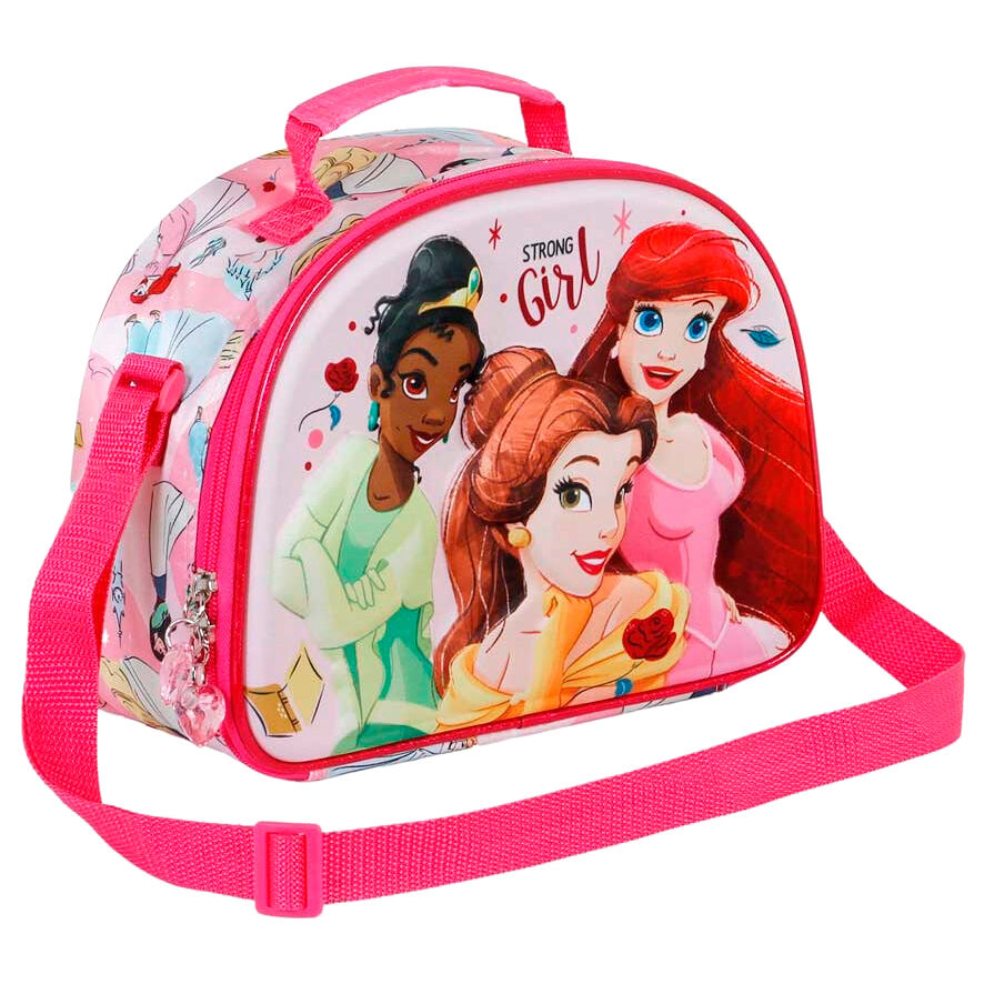 Imagen 3 de Bolsa Portameriendas 3D Strong Princesas Disney