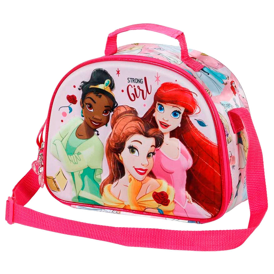 Imagen 4 de Bolsa Portameriendas 3D Strong Princesas Disney