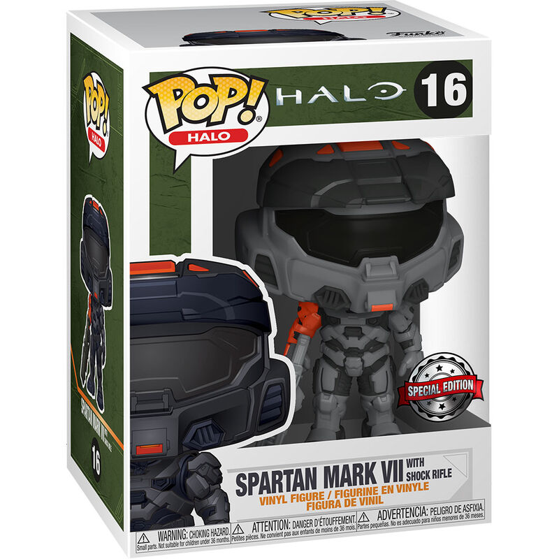 Imagen 1 de Figura Pop Halo Spartan Mark Vii Exclusive