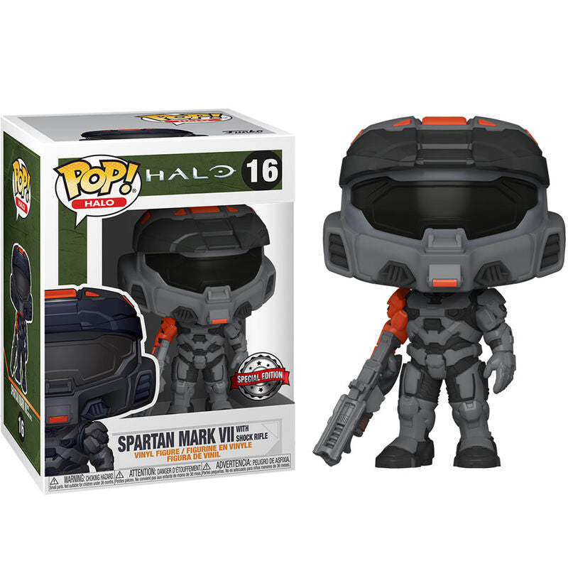 Imagen 2 de Figura Pop Halo Spartan Mark Vii Exclusive