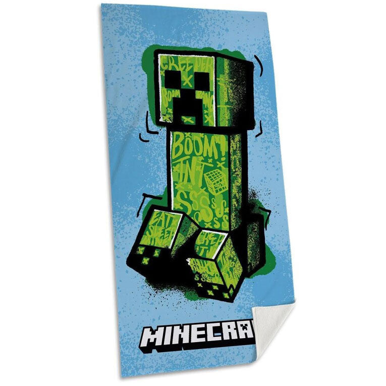 Imagen de Toalla Minecraft Algodon parte de nuestra colección en Espadas y más, sitio oficial.