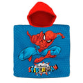 Imagen de Poncho Toalla Spiderman Marvel Algodon parte de nuestra colección en Espadas y más, sitio oficial.
