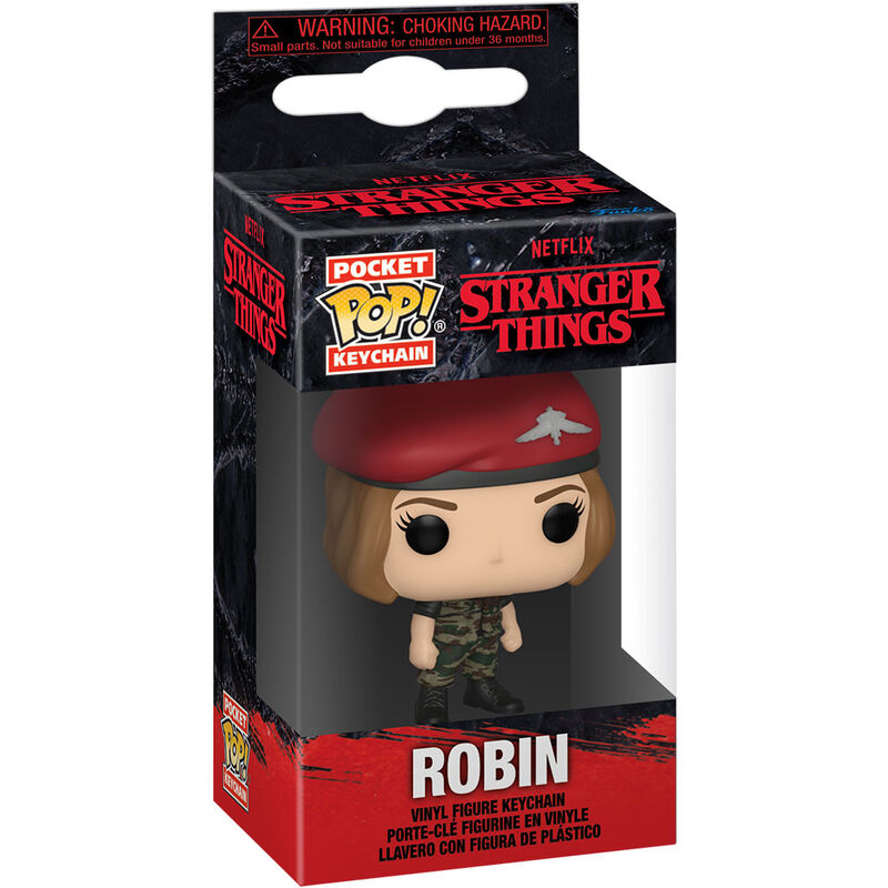 Imagen 2 de Llavero Pocket Pop Stranger Things Hunter Robin