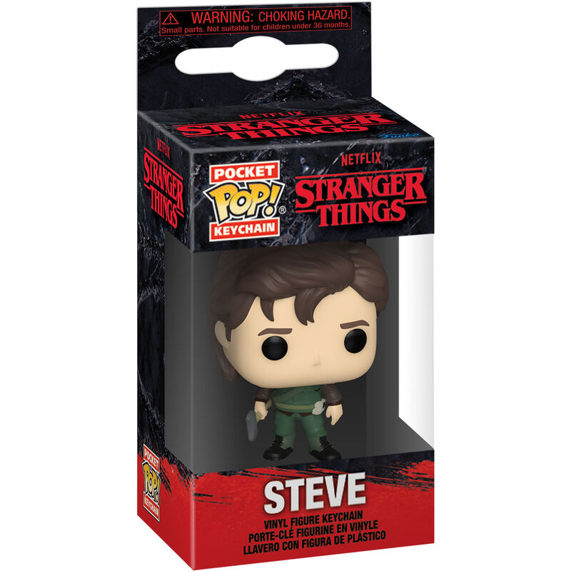 Imagen 2 de Llavero Pocket Pop Stranger Things Hunter Steve