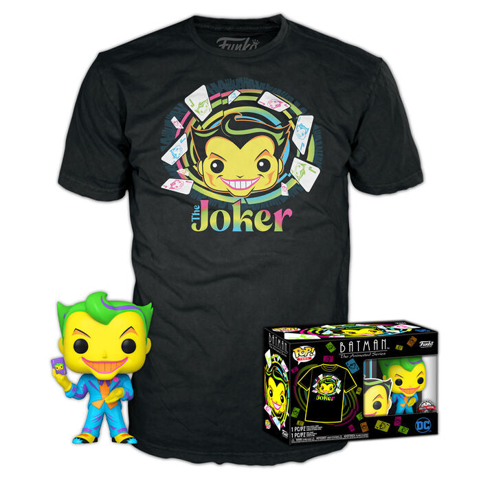 Imagen 1 - Set Figura Pop & Tee Dc Comics Batman Joker Exclusive