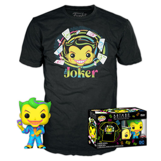 Imagen 1 - Set Figura Pop & Tee Dc Comics Batman Joker Exclusive
