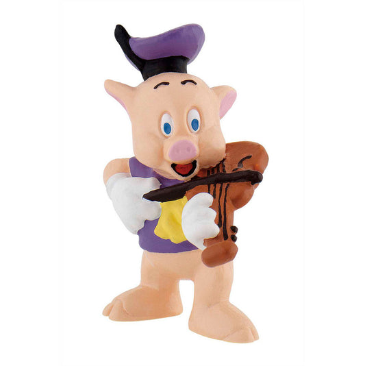 Imagen 1 de Figura Cerdito Violin Los 3 Cerditos 6Cm