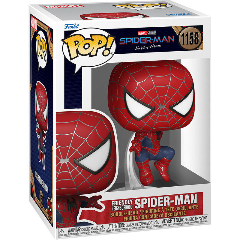 Imagen 1 - Figura Pop Marvel Spider-man No Way Home Spider-man