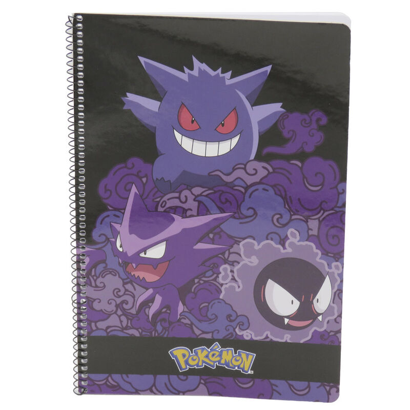 Imagen 1 - Cuaderno A4 Gengar Pokemon