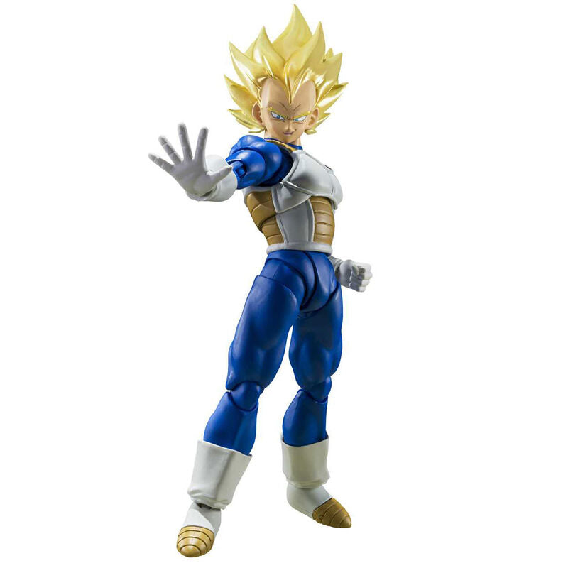 Imagen 1 - Figura Sh Figuarts Super Saiyan Vegeta Awakened Super Saiyan Blood Dragon Ball Z 14Cm