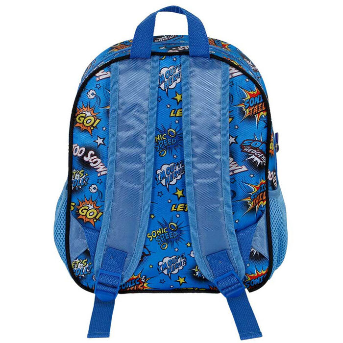 Imagen de Mochila 3D Lets Roll Sonic The Hedgehog 31Cm parte de nuestra colección en Espadas y más, sitio oficial.