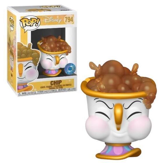 Imagen 1 de Figura Pop Disney La Bella Y La Bestia Chip Exclusive