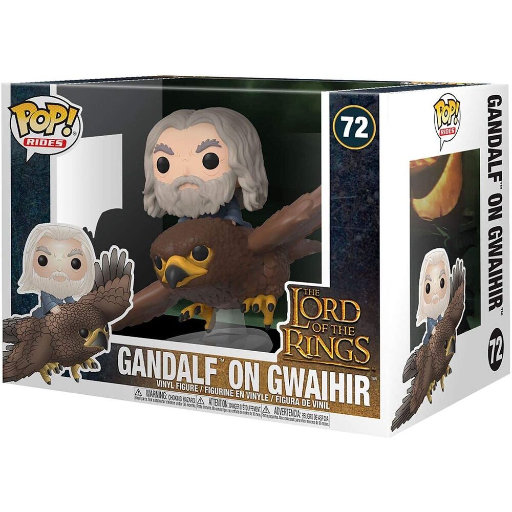 Imagen 2 de Figura Pop El Señor De Los Anillos Gwaihir With Gandalf