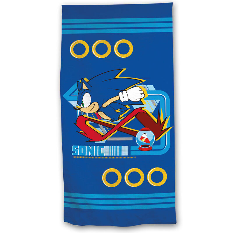 Imagen 1 - Toalla Sonic The Hedgehog Microfibra