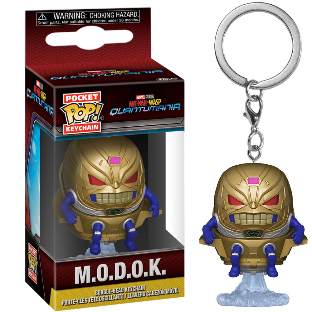 Imagen 2 de Llavero Pocket Pop Marvel Ant-Man And The Wasp Quantumania M.O.D.O.K