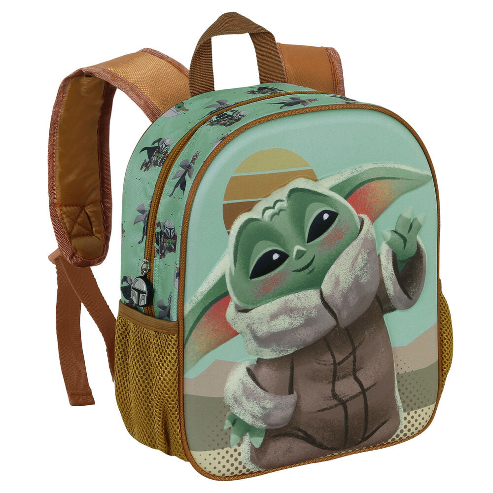 Imagen 2 de Mochila 3D Say Hi Grogu The Mandalorian Star Wars 31Cm