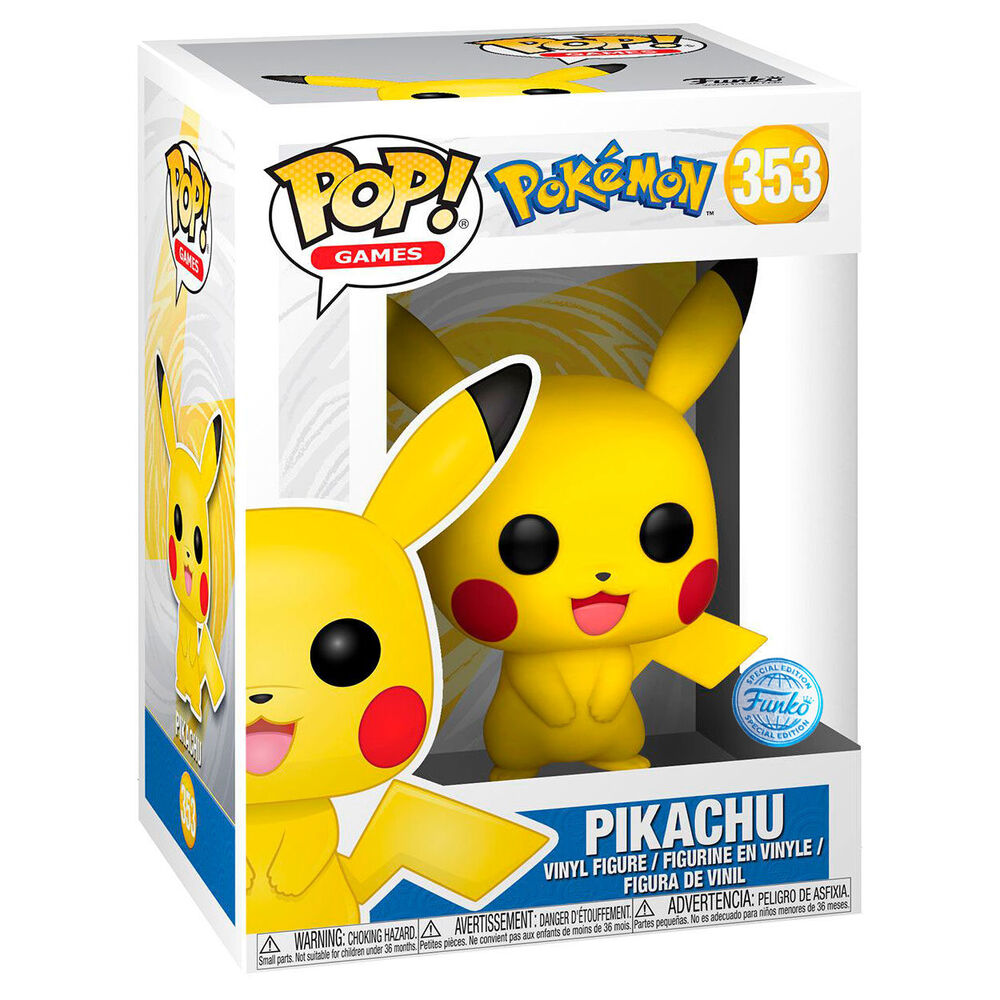 Imagen 2 de Figura Pop Pokemon Pikachu Exclusive