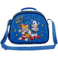 Imagen 1 de Bolsa Portameriendas 3D Lets Roll Sonic The Hedgehog
