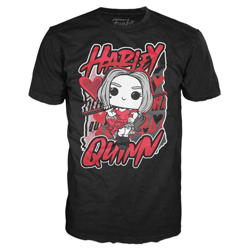 Imagen 5 - Set Figura Pop & Tee Dc Comics Escuadron Suicida Harley Quinn
